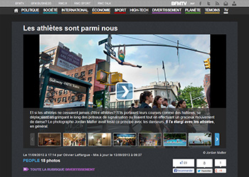 Athletes Among Us featured on BFMTV