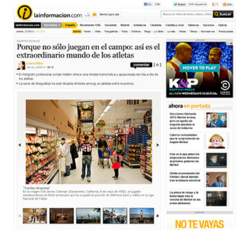 Athletes Among Us featured on lainformacion.com