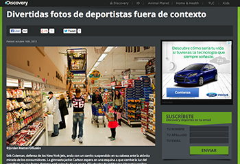Athletes Among Us featured on Discovery En EspaÃ±ol