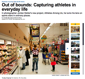 Athletes Among Us featured in HLNTV