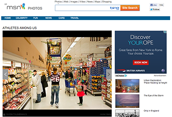 Athletes Among Us featured on MSN UK
