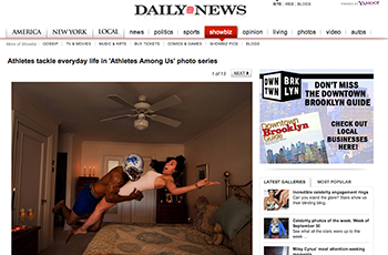 Athletes Among Us featured in The Daily News