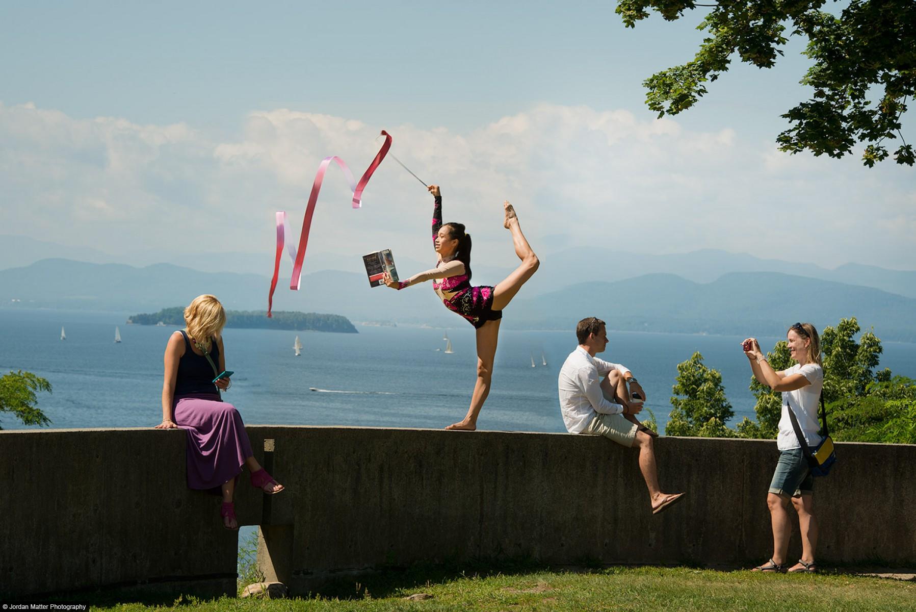 "Light Reading" / Jessica Sun / Rhythmic Gymnast