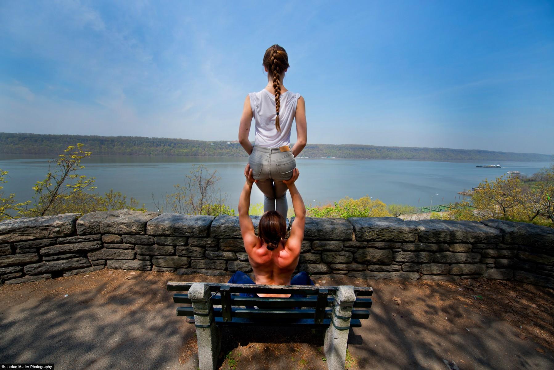 "River View" / Jacob Jonas & Jill Wilson / Acro Yoga Specialists